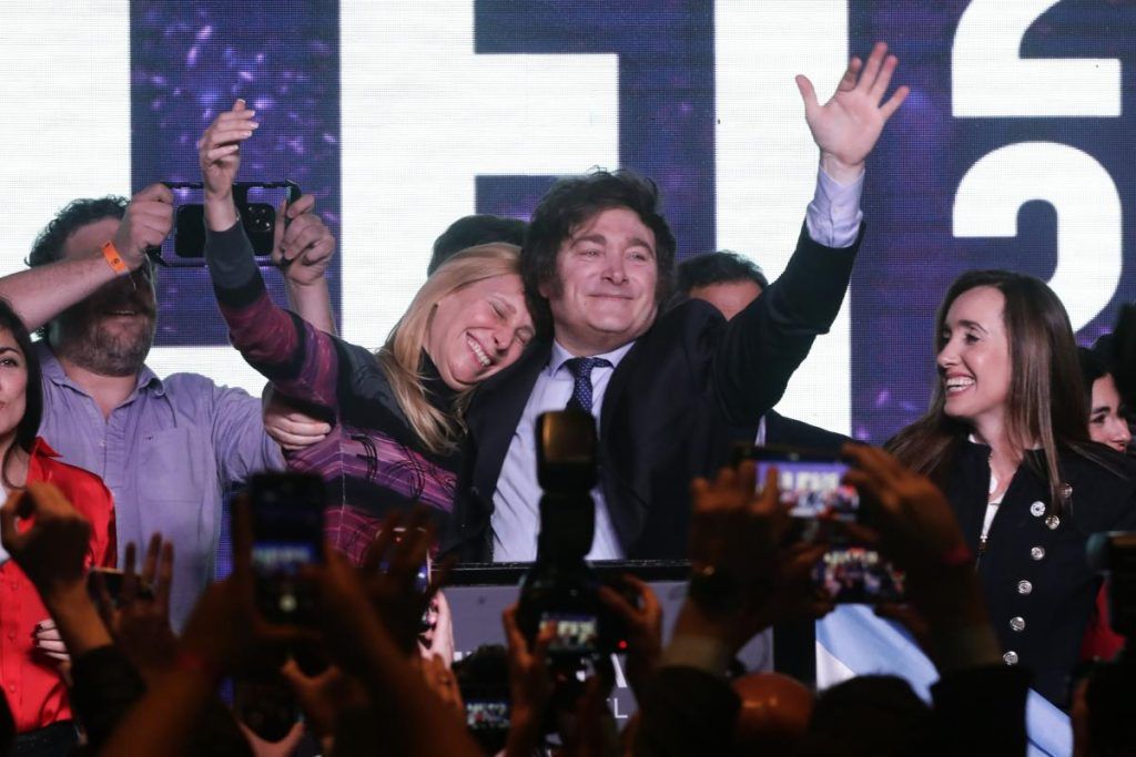 El candidato populista de extrema derecha más votado en las primarias presidenciales de Argentina
