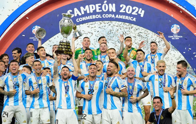 Argentina se proclama campeona de la Copa América por 16ª vez, un récord, y vence a Colombia por 1-0