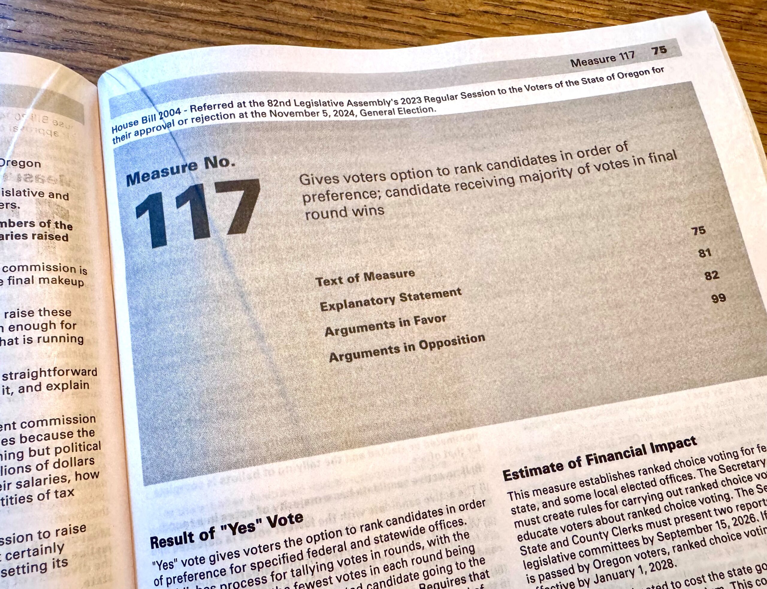 Noticias de Klamath Basin, miércoles 16/10/24 – La medida 117 en la boleta electoral de noviembre intenta cambiar la forma en que se seleccionan los candidatos; Mil acres a lo largo del río Klamath serán devueltos a la propiedad tribal; la película “Merchant Ivory” rinde homenaje a James Ivory; Posible nevada el jueves