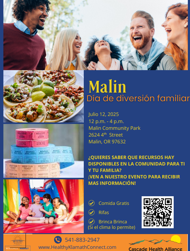 ¡Únase a nosotros para un Día de Diversión de la Comunidad en Malin el 12 de julio!