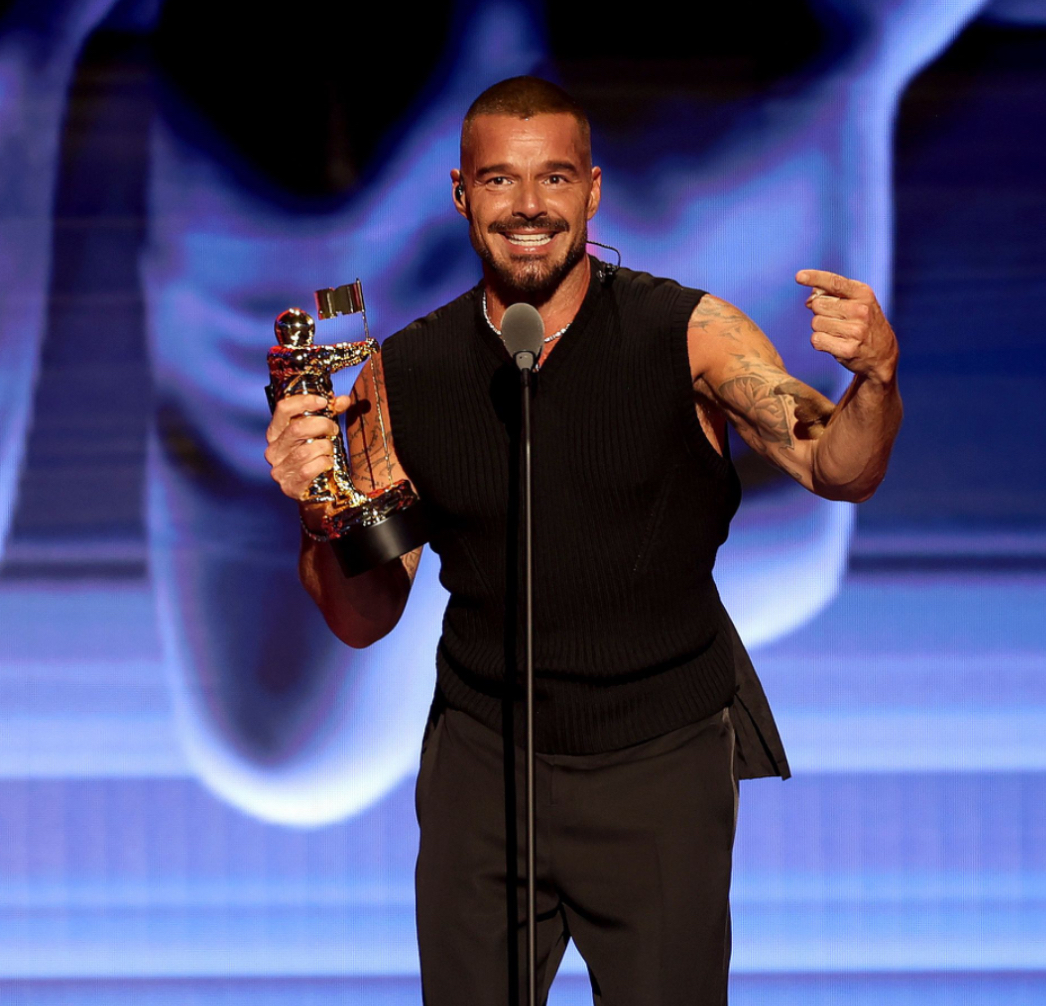 Ricky Martin hace historia con el premio Icono Latino en los MTV VMAs 2025