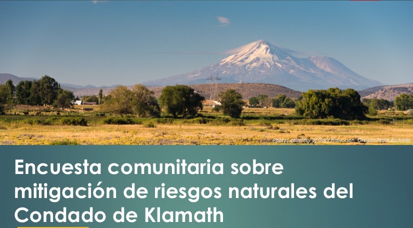 Encuesta de Seguridad de la Comunidad del Condado de Klamath