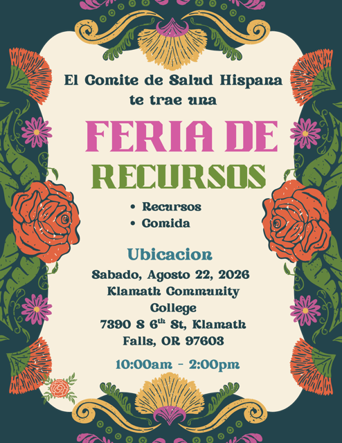 Feria de Recursos de Salud para la Comunidad Hispana en KCC, sábado 22 de agosto: ¡Información gratuita sobre alimentos y recursos de salud disponible