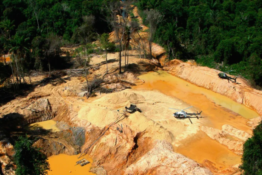 Minería de oro amenaza tierras indígenas en la Amazonía brasileña